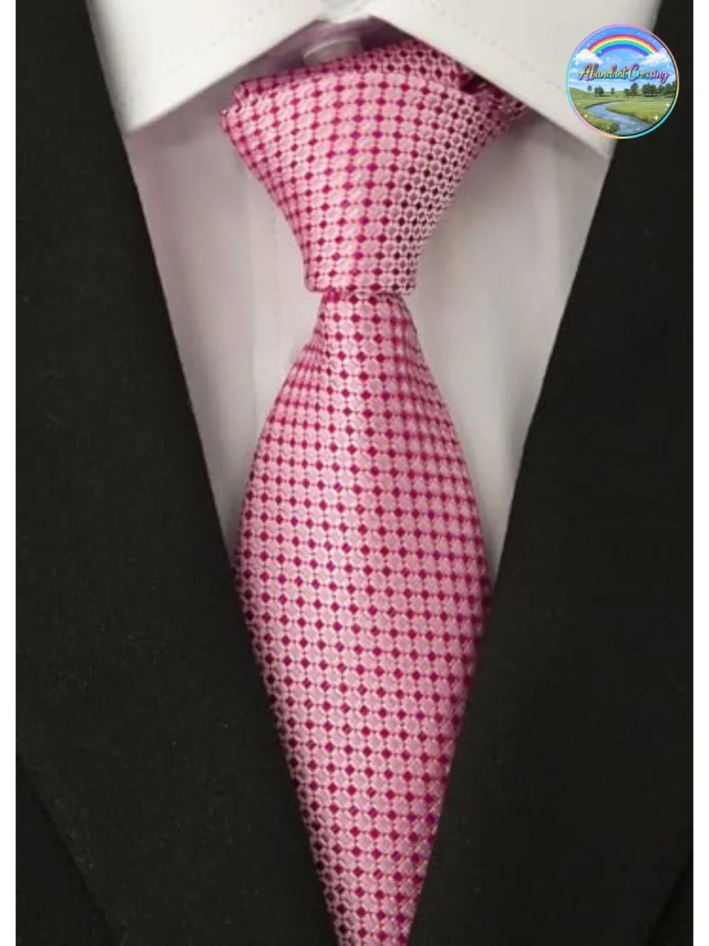 Men's Jacquard Woven Neckties, 9-Piece Classic Microfiber Tie Set
